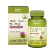 GNC 밀크시슬 실리마린 650mg, 60정, 1개