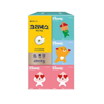 크리넥스 카카오 디럭스 미니티슈 230매x6개입+1팩(미용티슈)