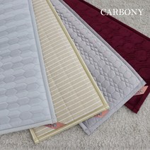 카보니 카본 숯발열 탄소매트 소파 쇼파용, 대 200 x 55(cm), 극세사 그레이