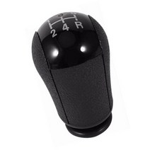 포드 포커스 Mondeo MK3 SMAX Mustang Galaxy Fiesta MK6 Transit 용 5 6 속도 MT 자동차 기어 스틱 시프트 노브 CMAX, [03] black5 speed