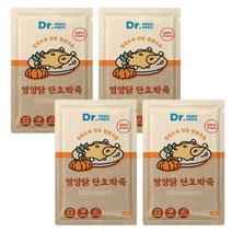 닥터페로 단호박닭죽 120g 4개 강아지 고양이 보양식, 1개