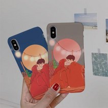 제이자크 옥상달빛 하드케이스 LG V30:스카이그레이, 1개