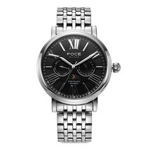 포체 FOCE FM1707BK 문페이즈 메탈 시계