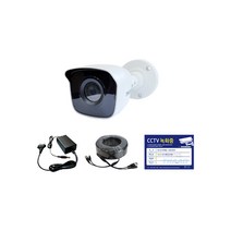 싸드CCTV Full HD 210만 화소 DVR + 실내외 겸용 적외선 카메라 실속 자가설치 세트 패키지, TDCCTVCK1/카메라 1대+케이블 길이 30M 셋트