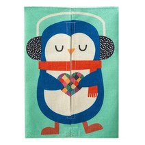 패브릭 만화 티슈 박스 커버 손수건 냅킨 홀더 커버 귀여운 토끼 베어 동물 프린트 티슈 케이스 시트 타입 재사용 가능, D