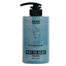 휘감다 퍼퓸 바디워시 그린 시트러스향, 5개, 500ml