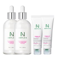 앰플엔 진한 고보습 영양 탄력 세라마이드샷 앰플2 + 크림2(앰플100ml+크림50ml)