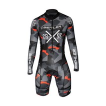Biehler 트라이 애슬론 사이클링 Skuit 남자 에어로 원피스 자전거 꽉 정장 긴 소매 MTB 레이스 Speedsuit 프로 도로 점프 슈트