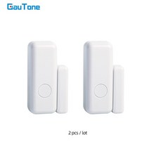GauTone 433MHz 도어 센서 무선 홈 경보 시스템 App 알림 경고 창 센서 감지기, CHINA_2.