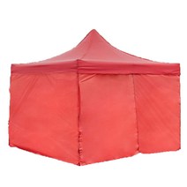 스위트리온 캐노피 천막 바람막이 4면 일반세트 불투명 3P + 지퍼 1P, 블랙