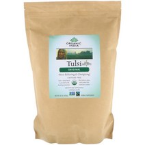 ORGANIC INDIA 툴시 잎차 오리지널 무카페인