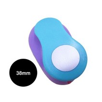 펀칭기 타공기 문규류 루즈링 벨트구멍뚫기 단추 펀치 원형 8/15/25/38/50mm DIY 엠보싱 스크랩북 기계 종이 절단 공예 구멍 라운더 커터, [04] 38mm