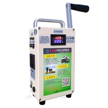 수동 발전기 보조배터리 고출력 220V 대용량 야외 가정용 12V 조명 이동 전원, 1개