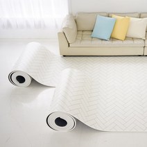 잘라쓰는 층간소음매트 화이트 110 X 600cm / PVC 롤 놀이방매트