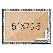 퍼즐액자 51x73.5 고급형 매트블랙