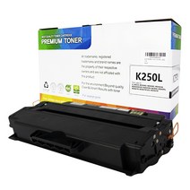 삼성 MLT-K250L 토너 SL-M2893FW M2630 M2843DW M2680FN, 검정 (대용량), 1개