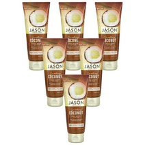 Jason Natural (제이슨 내추럴) Jason Natural 핸드 & 바디 로션 스무딩 코코넛 8 oz (227 g), 6개