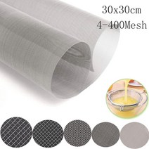 조명필터 조명용 컬러 종이 젤라틴 필터 4-400mesh 30x30cm 스테인레스 스틸, 60메쉬