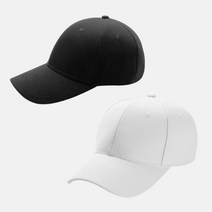 MUZI 빅사이즈 대두볼캡 블랙화이트2종