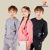 네파 키즈 네파키즈 본사 KIF5955 마카롱 CP 기모 트레이닝세트