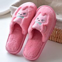 커넥트코리아 더자카 큐티고양이자수 보온실내화, Y232LHLP024