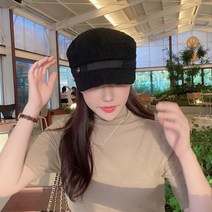 트위드 헌팅캡 마도로스 모자 3color