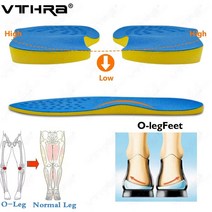 다리 체형교정 키커지는법 숨은찾기vthra xo 다리 정형용 신발 안창 용 플랫 발, XS 32-34 21.5cm, 2쌍