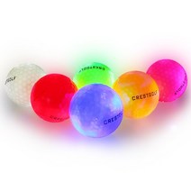6pcs 빛나는 골프 공 밤 LED 2022 새로운, 01 Multicolor