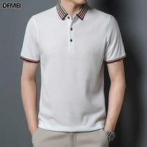 DFMEI 반팔 남자 솔리드 캐주얼 레깅스 와플