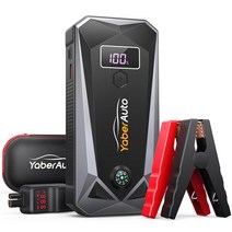 차도리 자동차 점프 스타터 4000A 26800mAh 배터리 보조베터리 부스터 충전기 외부, 01 YA40 26800mah