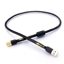 [수제] 몬스터 케이블 HIFIUSB 프린터 3.0 유형 A 남성-B 데이터 과 호환 가능, 01 Black_02 0.75m