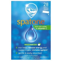 Spatone 스파톤 액상 철분 사과맛 25ml 28개입 2팩