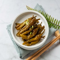 미강착한먹거리 고추지 장아찌 500g 1kg 2kg 4kg 가락시장 직배송 절임 반찬 염장 고추지 동치미, 1개