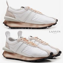 랑방 22FW BUMPR 나일론 카프스킨 러닝 스니커즈 WT