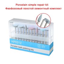 동전닦기 연마제 세척제 치과 HP0412 저속 핸드피스 도구용 도자기 치아 연마 키트 간단한 복원, 03 HP 0312