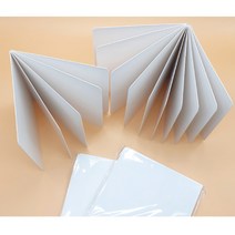 석광교재 미니 종이 스크랩북 10P 16.5 X 16.5cm 잡지 신문 동화책 만들기 DIY 공예재료 무지공책 포토북 사진첩, 단품, 단품