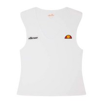 엘레쎄 SCF09479 화이트 테니스옷 테니스 복장 리본 여성 테니스탑