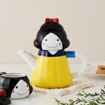 루비코코 백설공주 티포트 핸드드립 도자기 티포원 티팟세트, 백설공주티포원