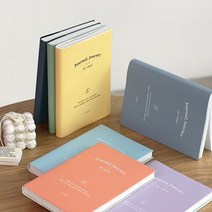 2023 저널 J 다이어리 플랜위클리 B6 플래너 스케줄러 날짜형 회사 업무용 스케줄 일정 관리 가죽커버 심플, 02 크림 옐로우