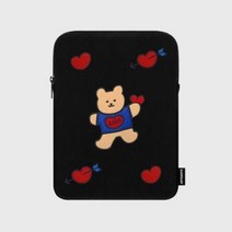 아트박스/어프어프 Bear heart-ipad pouch(아이패드 파우치), FREE