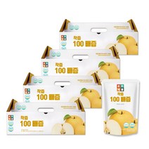 순수식품 착즙 배즙 4박스(120포x100ml), 120개, 100ml