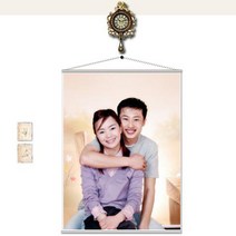 이미지짱 60 x 80 cm (세로형 포토족자) 사진블라인드 포토스크린 실사족자 포토블라인드 웨딩 여행 사진 실사 주문제작 최고급형