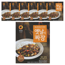 청정원 3분요리 짜장 옛날식짜장 180g, 7개