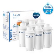 브리타정수기필터 클래식 필터 6입 60309