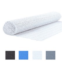 야자매트 엘리베이터보양 체크철판 식생매트 1 롤 150cm 30cm 홈 매트 pvc 폼 미끄럼 방지 패드 바닥 매트 그리드 욕실 매트 선반 라이너 diy 매트 미끄럼 방지, 하얀