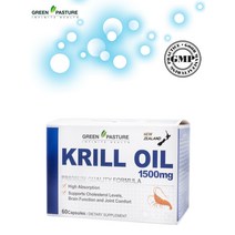 그린파스쳐 크릴오일 1500mg 60캡슐 / Krill oil 1500 60c