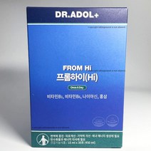 닥터아돌 프롬하이 성장기 홍삼비타민B 영양제 성장기 샘플증정 15ml 1개월 1박스
