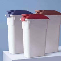 폐형광등수거함 분리 수거함 폐건전지 대형 카페반납대 형광등 재활용 수거대 60L, 슬림펌핸들휴지통(45L)네이비, 1개