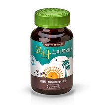 E&D 하와이 코나 직수입 스피루리나 엽록소 27mg 항산화 관리 스피리루나, 200정 x 1통