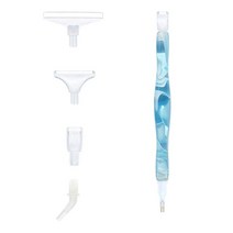 보석십자수 도구 펜 집에서할수있는취미다이아몬드 페인팅 펜 말린 꽃 드로잉 포인트 드릴 액세서리 도구, 12 라이트 옐로우